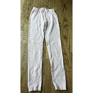 Hanna Andersson Girls Leggings 140 US 10 Cotton Blend Pink Elastic Waist Pull On